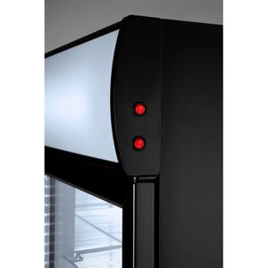 Produktbild für Getränkekühlschrank Arktic 233788, abschließbar, mit Glastür