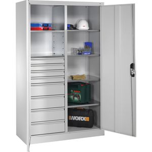 Produktbild für Werkzeugschrank CP-Möbel 8931-305, aus Metall, lichtgrau