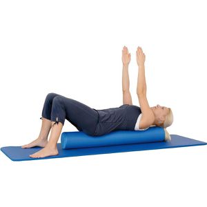 Produktbild für Faszienrolle Sissel Pilates Roller Pro, glatt