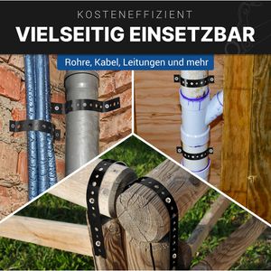 Produktbild für Lochband Garsiduro MLB-PVC-19mm, kunststoffummantelt