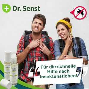 Produktbild für Insektenstich-Gel Dr.Senst Stich Akut, ab 3 Jahre, Roller