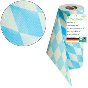 Produktbild für Tischläufer Sensalux Bayernraute, 69701993, waschbar