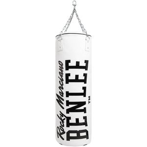 Produktbild für Boxsack Benlee Donato, weiß, gefüllt mit Textilresten, 32 kg