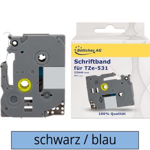 Schriftband Böttcher-AG für Brother TZe-531, 12mm