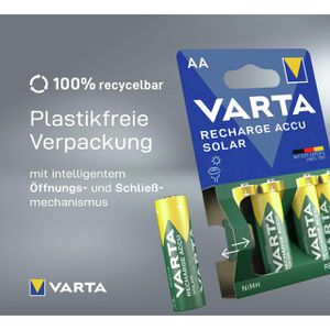 Produktbild für Akku Varta Recharge Accu Solar, 1,2 V, 550 mAh