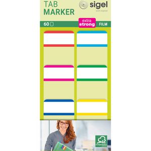 Haftmarker Sigel Tab Marker, HN201, transparent