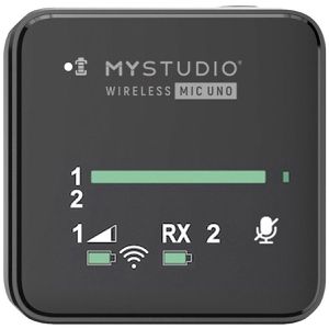 Produktbild für Mikrofon MyStudio Wireless MIC UNO, schwarz