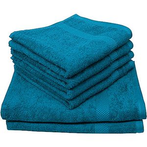 Produktbild für Handtuch Dyckhoff Planet Set, petrol, 30 x 50 cm