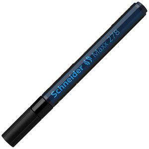 Produktbild für Lackmarker Schneider Maxx 278, wasserfest &amp; permanent, schwarz