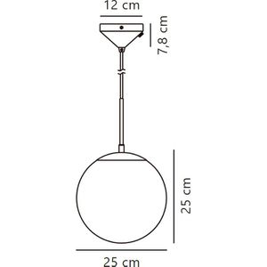 Produktbild für Pendelleuchte Nordlux Grant 25, mit E27-Fassung