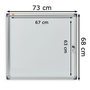 Produktbild für Schaukasten Nobo 1900847 Pacific, innen