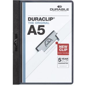 Produktbild für Klemmhefter Durable 2217-01, Duraclip, A5