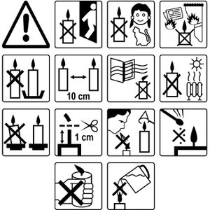 Produktbild für Kerzen pajoma 67821, Stumpenkerzen