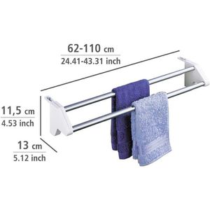 Produktbild für Wäscheständer Wenko Twin 3702100, ausziehbar