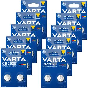 Knopfzelle Varta CR2025