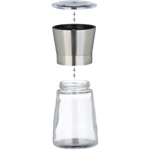 Produktbild für Gewürzmühle Relaxdays 10023278, Höhe 13 cm, 2 Stück