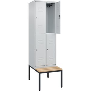 Produktbild für Spind CP-Möbel Classic PLUS, lichtgrau