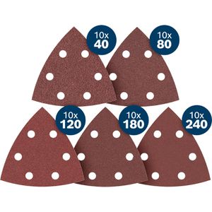 Schleifpapier Bosch PRO F460, Körnung 40-240, Set