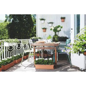 Produktbild für Blumenkasten elho Green Basics 60, terrakotta
