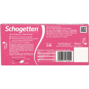 Produktbild für Tafelschokolade Schogetten Joghurt-Erdbeer