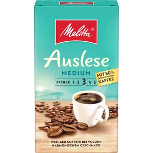 Kaffee Melitta Auslese Medium 50%