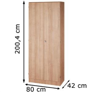 Produktbild für Aktenschrank Hammerbacher Solid 6100, aus Holz