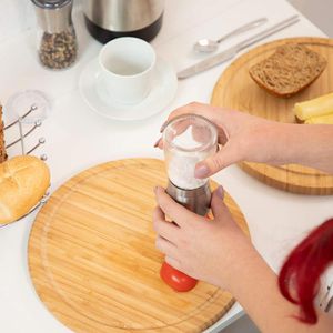 Produktbild für Gewürzmühle Relaxdays 10023278, Höhe 13 cm, 2 Stück