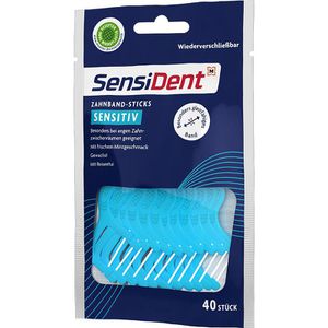 Produktbild für Zahnseide SensiDent Sensitiv 2729665, gewachst
