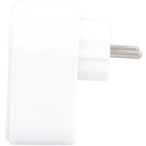 Produktbild für Steckdosenadapter Unitec 800719, weiß