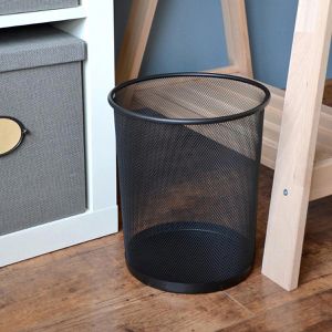 Produktbild für Papierkorb D.RECT 9151, schwarz