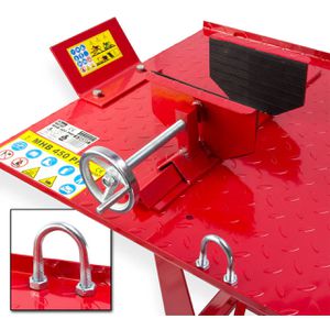 Produktbild für Hebebühne DEMA 24357, rot, für Motorrad