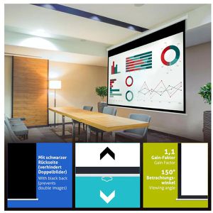 Produktbild für Beamer-Leinwand ESMART Professional MIROLO