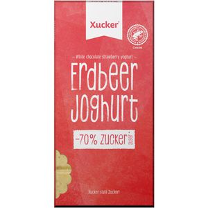 Tafelschokolade Xucker Erdbeer-Joghurt