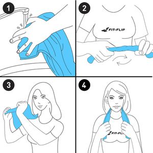 Produktbild für Sporthandtuch Fit-Flip Airflip Kühlhandtuch