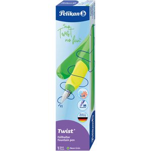 Produktbild für Füller Pelikan Twist Neon Grün P457, Feder M