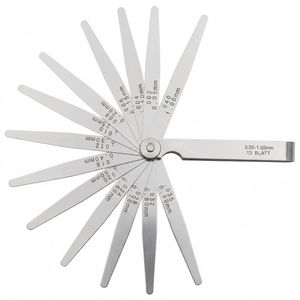 Fühlerlehre Helios-Preisser 0606127, aus Federstahl