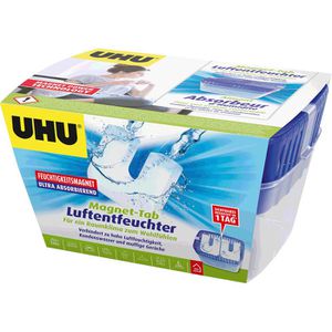 Luftentfeuchter UHU Feuchtigkeitsmagnet Magnet-Tab, Granulat