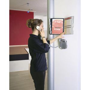 Produktbild für Sichttafelsystem Durable 5631-22 Sherpa Wall 10 A4