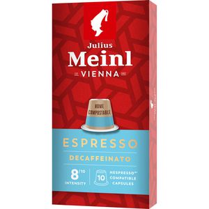 Produktbild für Kaffeekapseln Julius-Meinl Espresso Decaffeinato