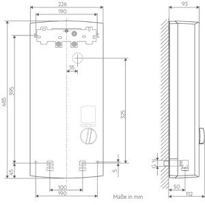 Produktbild für Durchlauferhitzer AEG DDLE TD 222398, druckfest