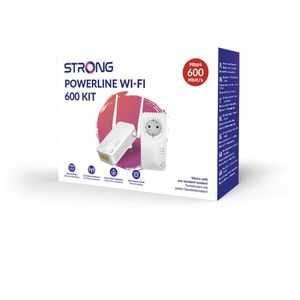 Produktbild für Powerline Strong 600 Duo Wi-Fi, POWERLWF600DUOEUV2