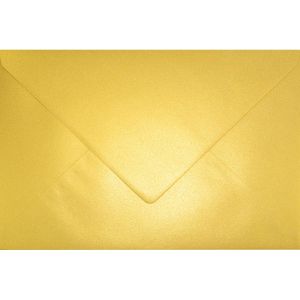 Produktbild für Briefumschläge Netuno Aster Metallic, gold, C5