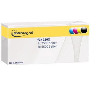 Produktbild für Toner Böttcher-AG für HP 220X Multipack