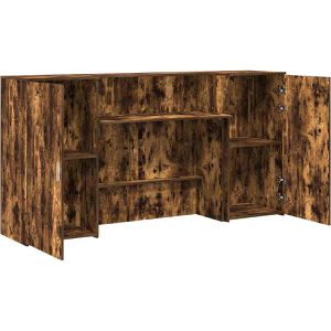 Produktbild für Empfangstheke vidaXL 3324218, räuchereiche