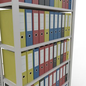 Produktbild für Aktenregal Schulte MULTIplus85, 36013, aus Metall