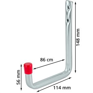 Produktbild für Wandhaken Vormann U-Form 001450004Z, Metall