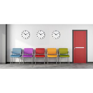 Produktbild für Wanduhr Unilux Maxi Pop, Kunststoff, analog, Quarzuhr