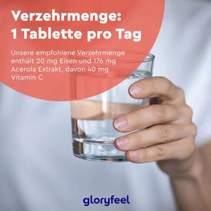 Produktbild für Eisen gloryfeel 240 Tabletten