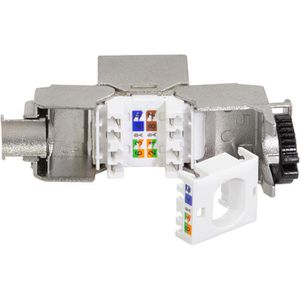 Produktbild für Keystone-Modul LogiLink NK4064, geschirmte Buchse