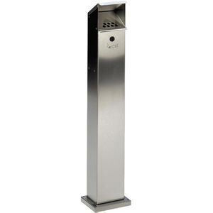 Aschenbecher VAR SG 124, 1207, für Outdoor, mit Dach